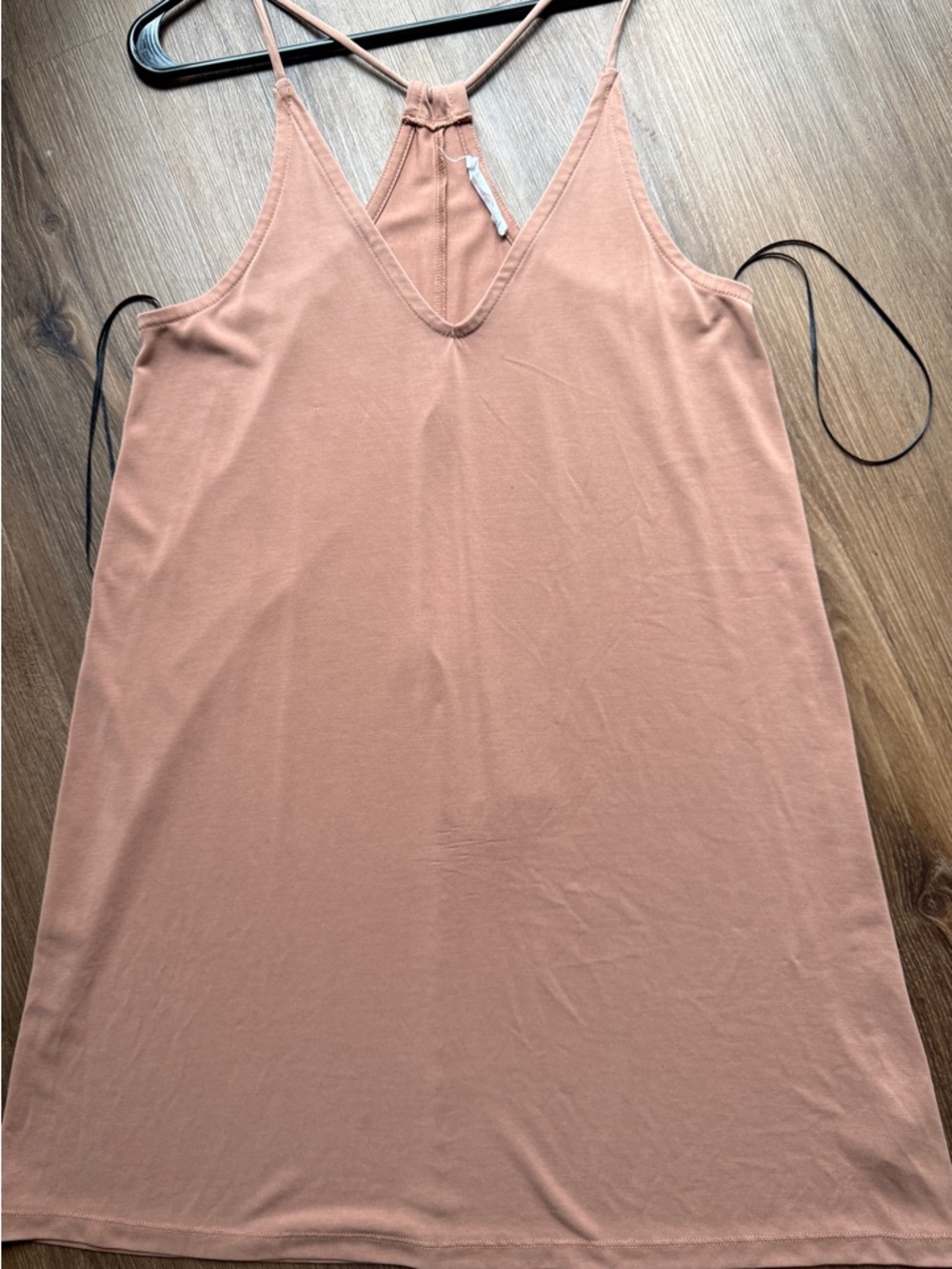 Double Zero Dusty Rose Mini Slip Dress